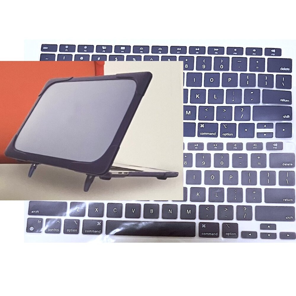Laptop Case with Two Keyboard Covers
